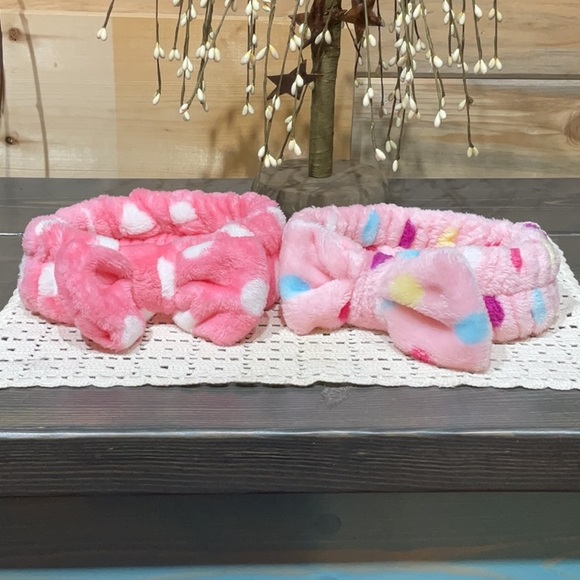 Set of 2 super soft spa headbands - Picture 1 of 4